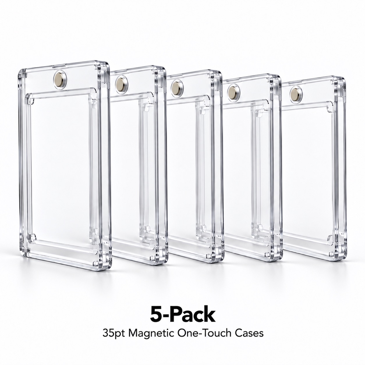 5 Pack - 35PT One-Touch Magnetic Holder